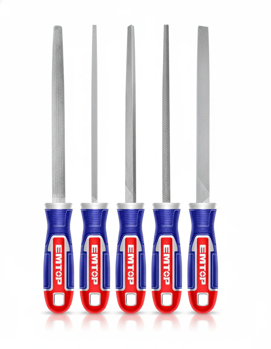 EMTOP 5 Pc Steel File Set