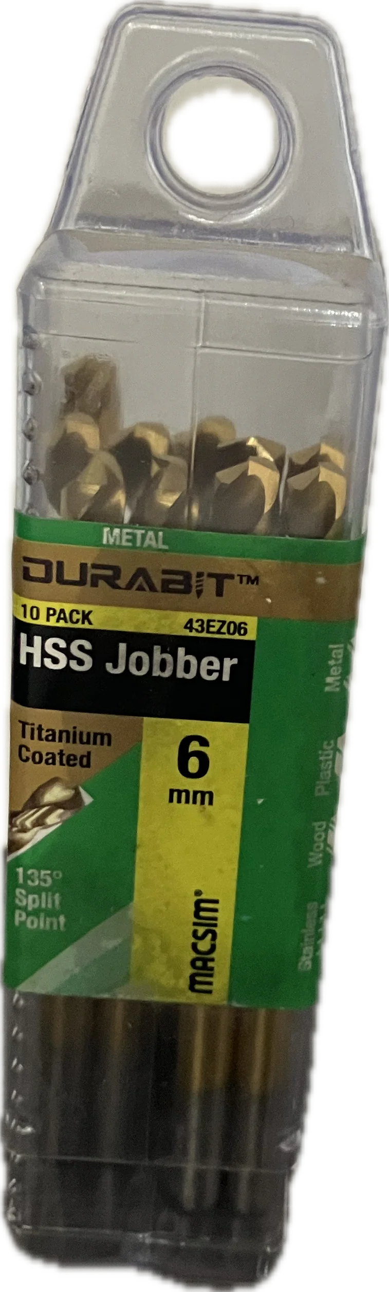 MACSIM DURABIT HSS JOBBER DRILL BIT (BLISTER PACK OF 10) - Image 10