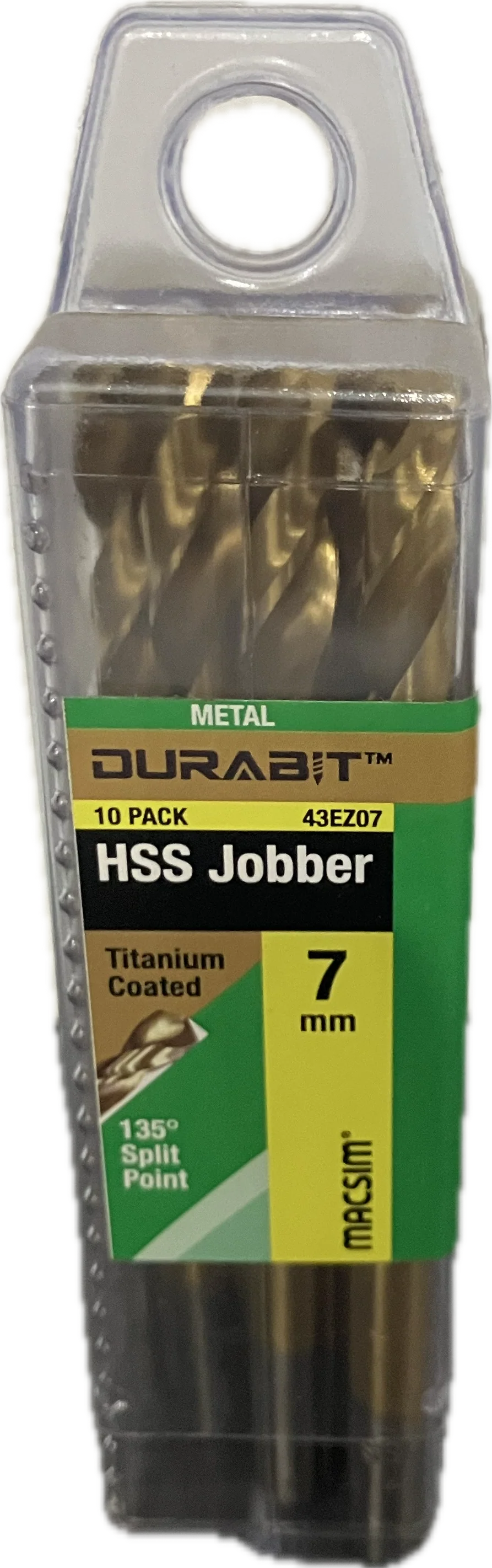 MACSIM DURABIT HSS JOBBER DRILL BIT (BLISTER PACK OF 10) - Image 12