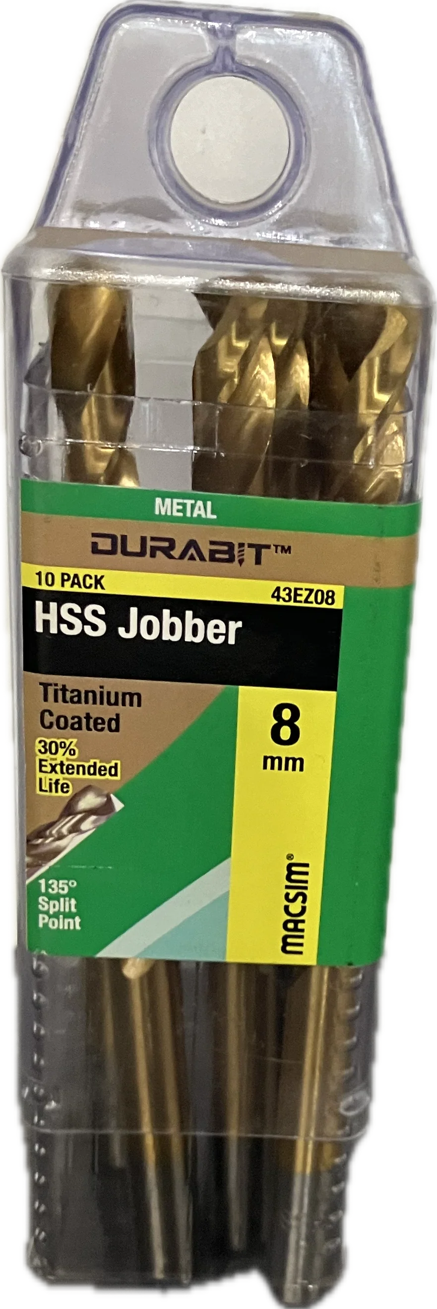 MACSIM DURABIT HSS JOBBER DRILL BIT (BLISTER PACK OF 10) - Image 14