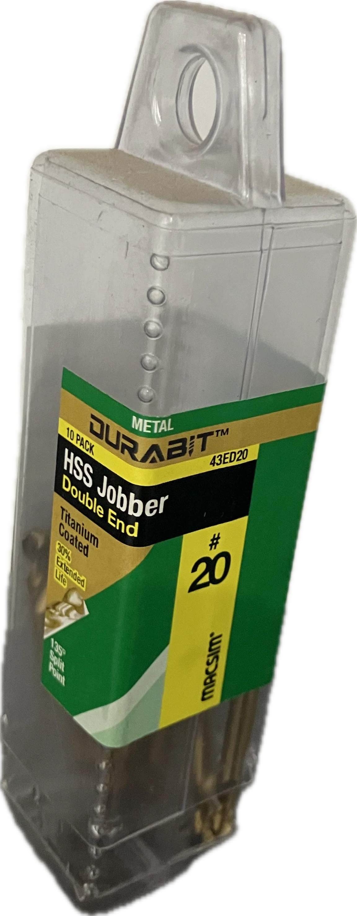 MACSIM DURABIT HSS JOBBER- DOUBLE END [BLISTER PACK OF 10] - Image 3