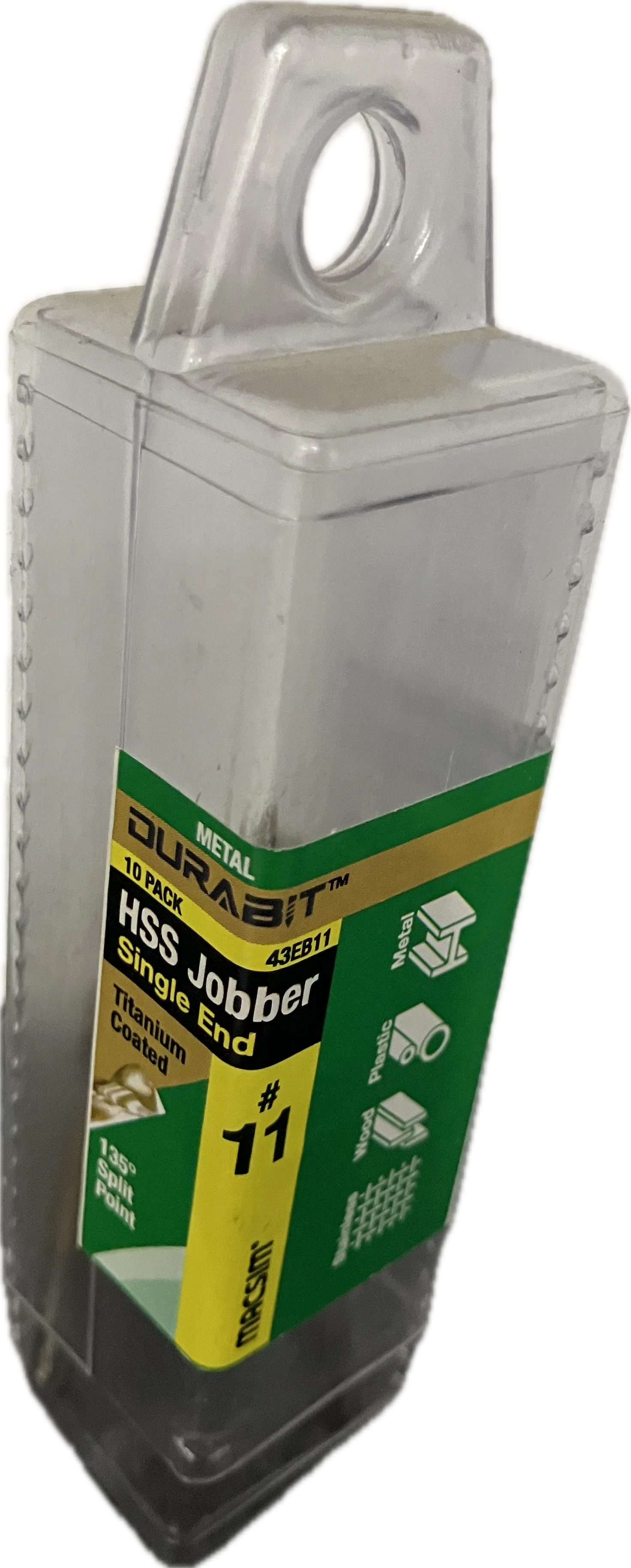 MACSIM DURABIT HSS JOBBER- SINGLE END [BLISTER PACK OF 10] - Image 2