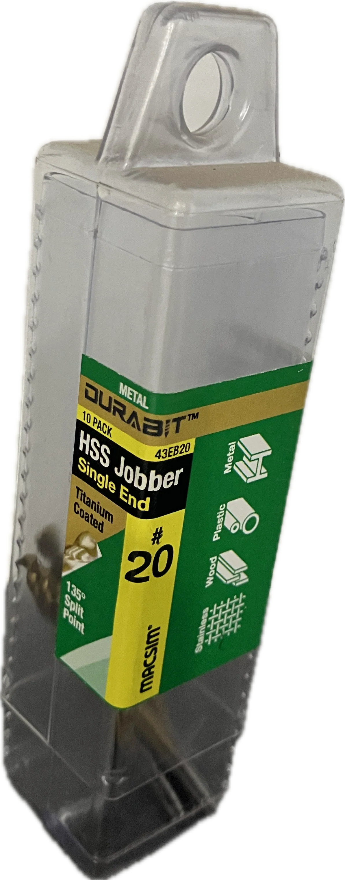MACSIM DURABIT HSS JOBBER- SINGLE END [BLISTER PACK OF 10] - Image 3