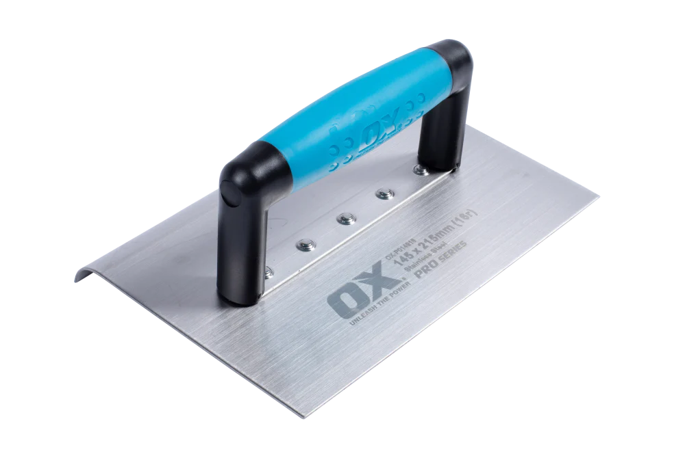 OX PRO EDGING TROWEL 16mm RADIUS