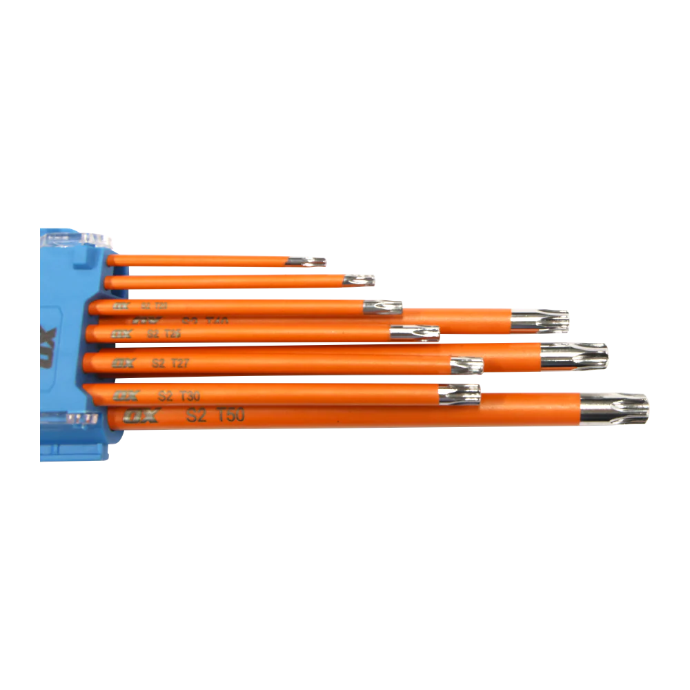 OX PRO TAMPERPROOF TORX KEY LONG 9 PC SET - Image 2