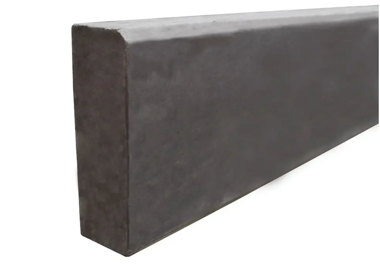 SMOOTH CONCRETE SLEEPER CHARCOAL- 200 x 80 - Image 3