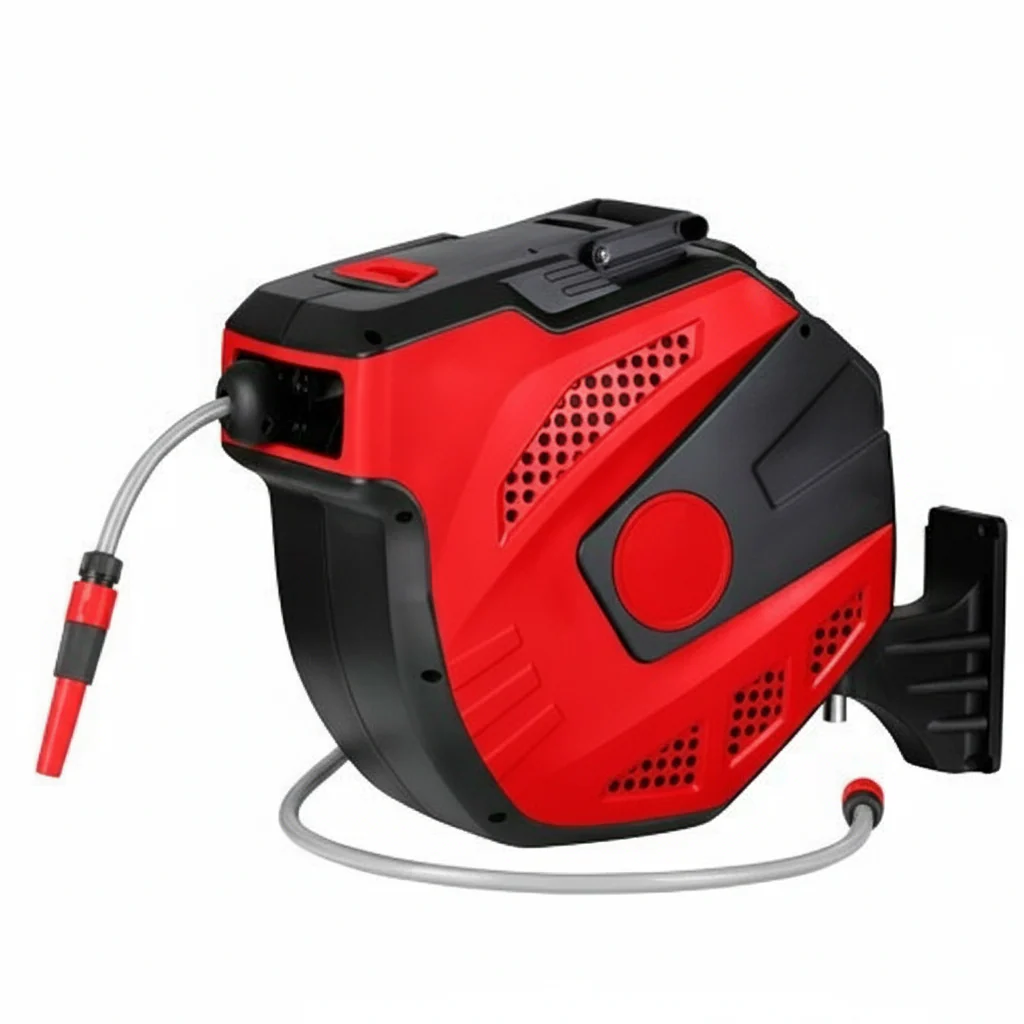 EMTOP 20m Retractable Water Hose Reel EMVZ1520